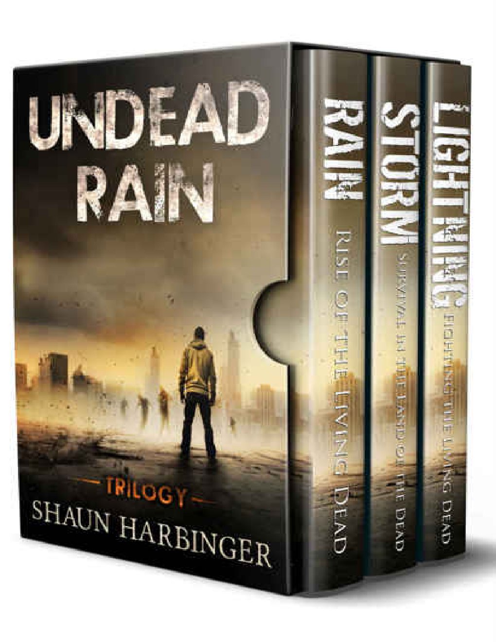 Cover of Undead Rain Trilogy Box Set (Books 1-3)