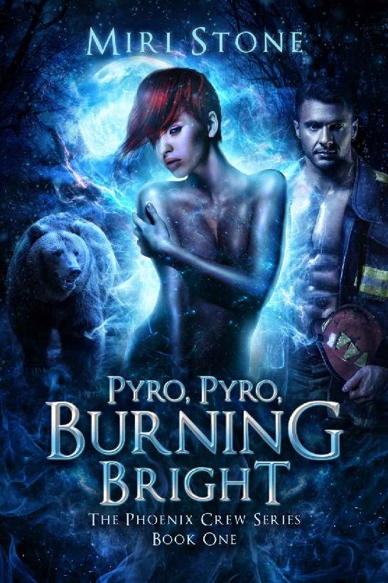Cover of Pyro, Pyro, Burning Bright (Phoenix Crew Book 1)