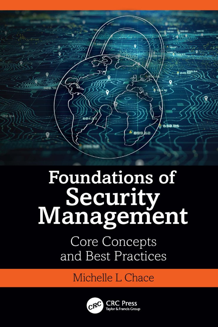 Cover of Foundations of Security Management; Core Concepts and Best Practices - Foundations of Security (2001)