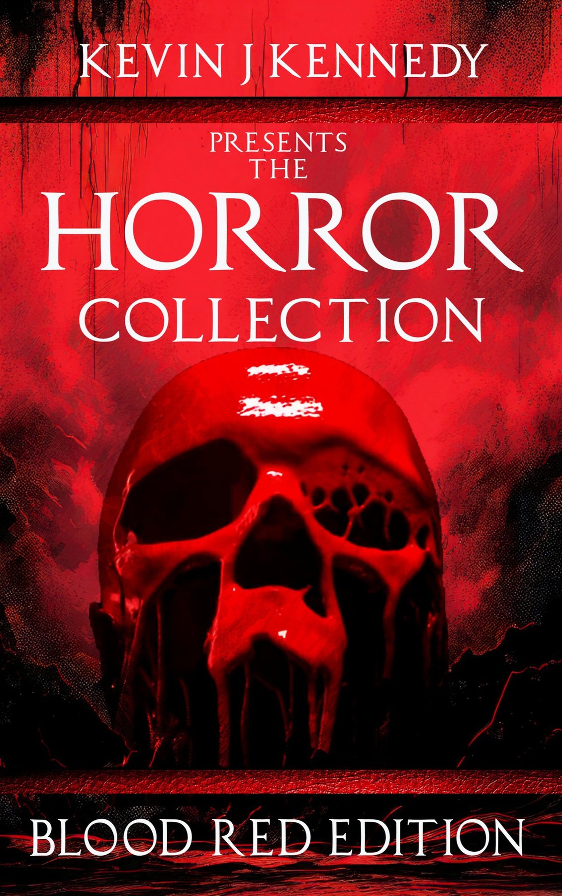 Cover of The Horror Collection Blood Red Edition