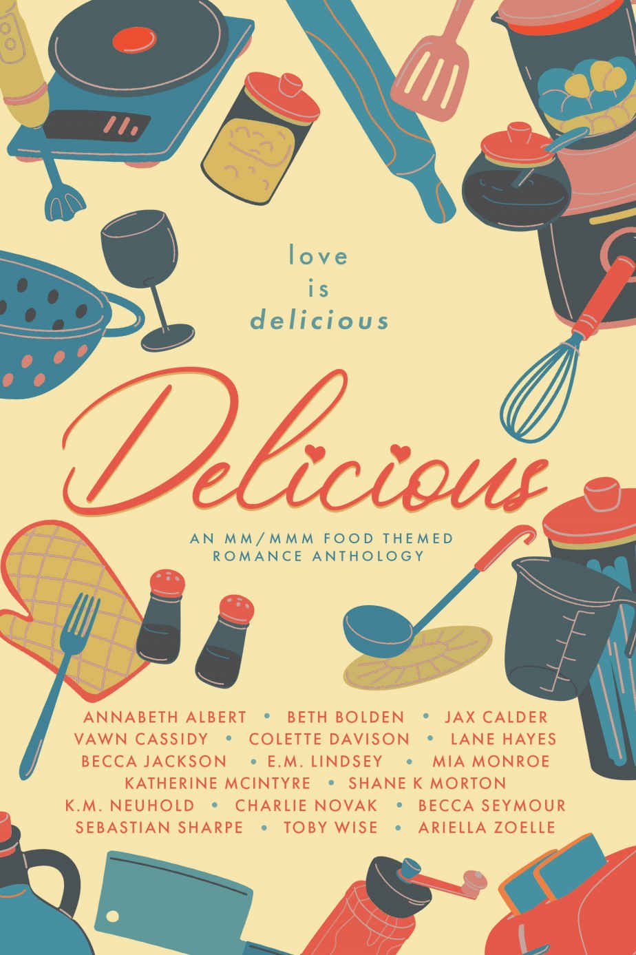 Cover of Delicious: An MM/MMM Charity Anthology