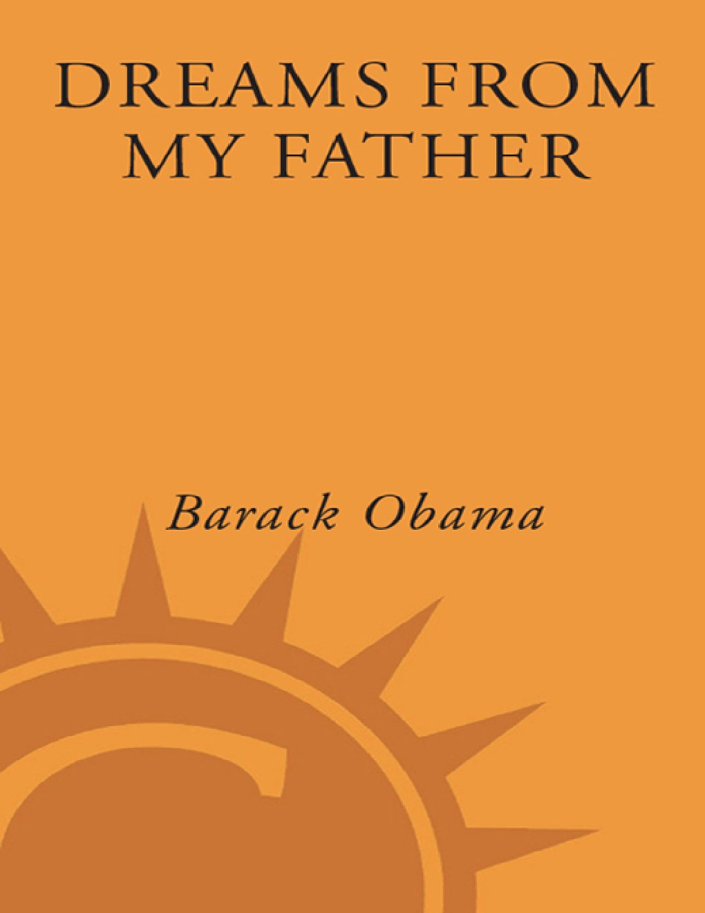 Cover of Dreams from My Father