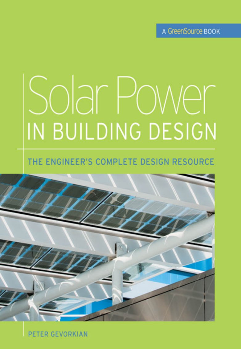 Cover of Solar Power in Building Design