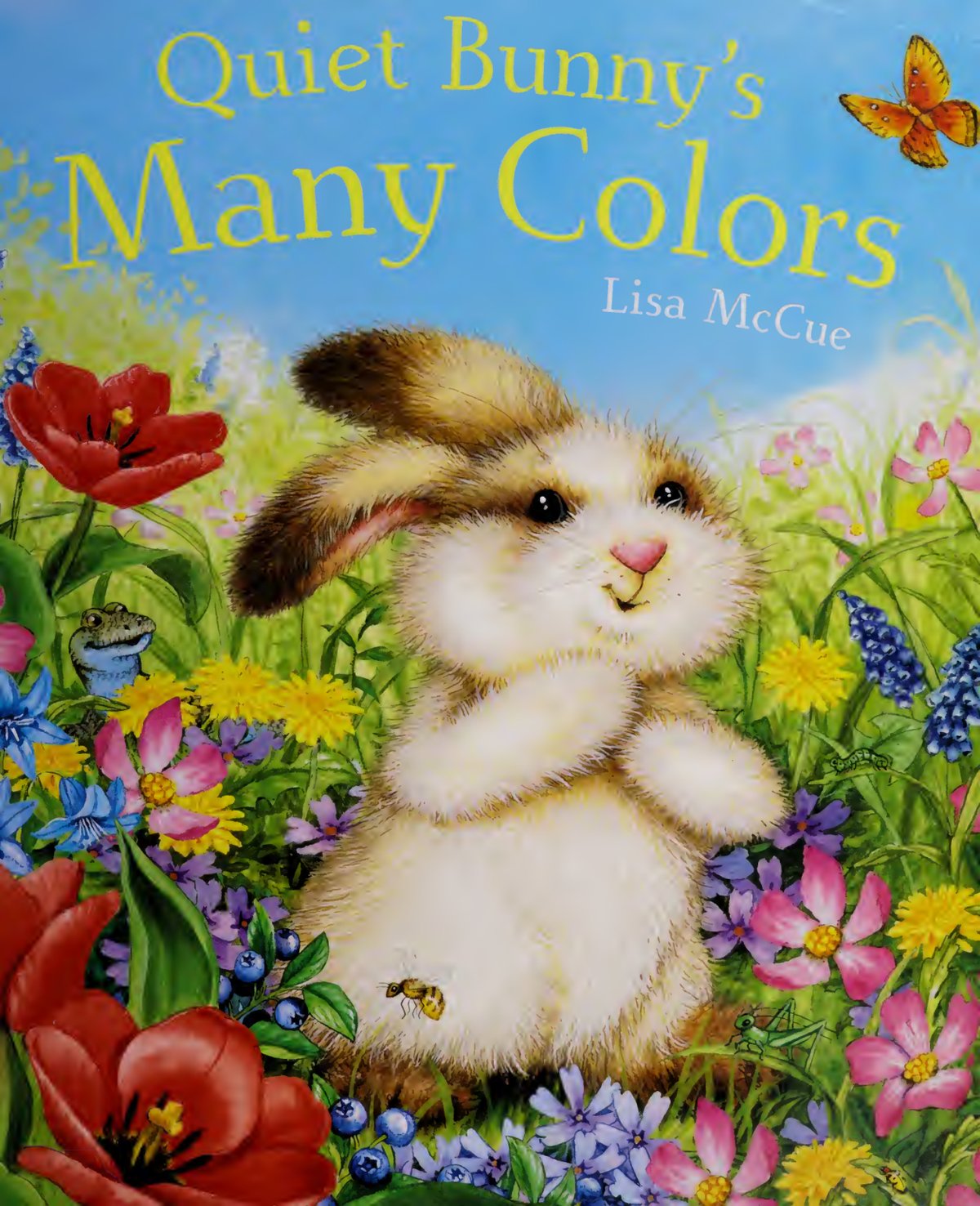 Cover of Quiet Bunny's many colors