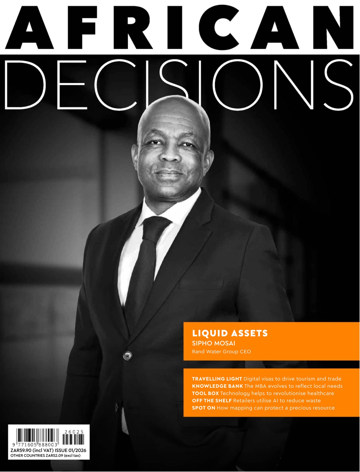 Cover of African Decisions Magazine (2026)