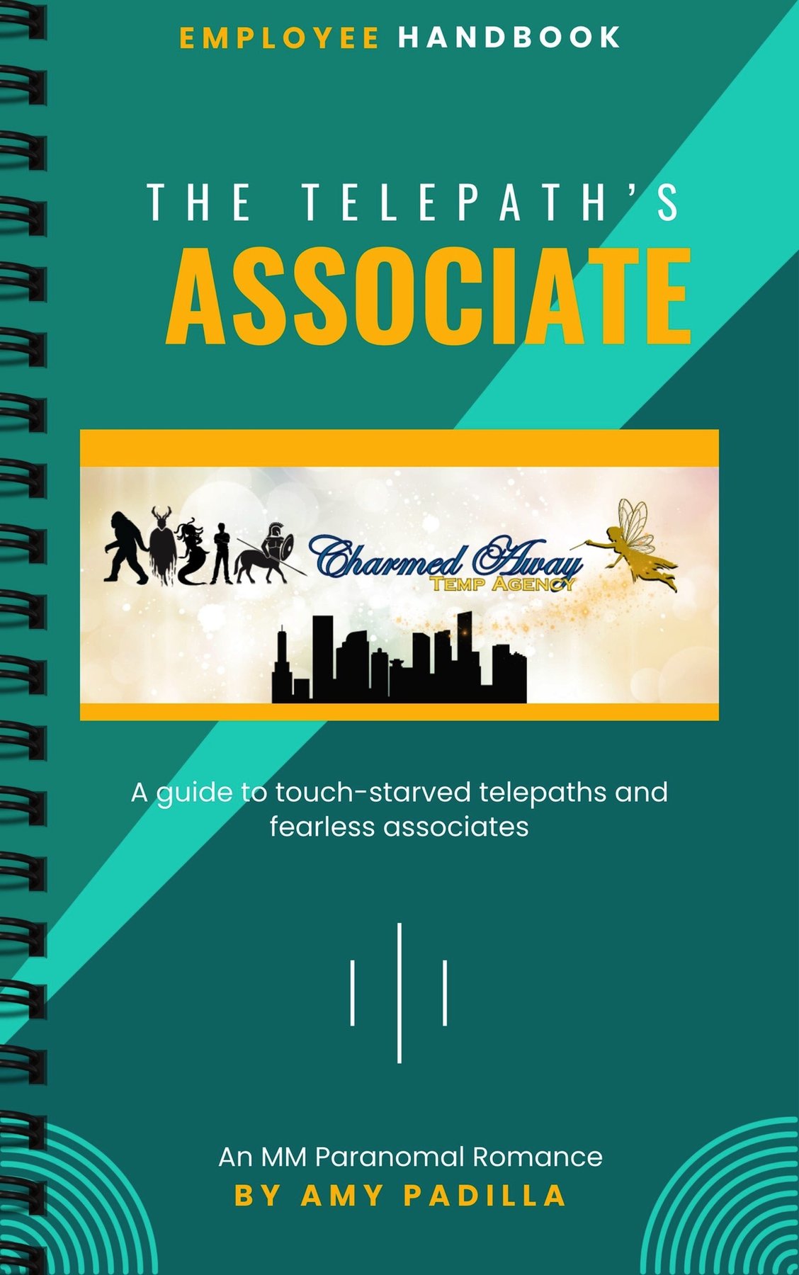 Cover of The Telepath's Associate (Charmed Away Temp Agency Book 5)