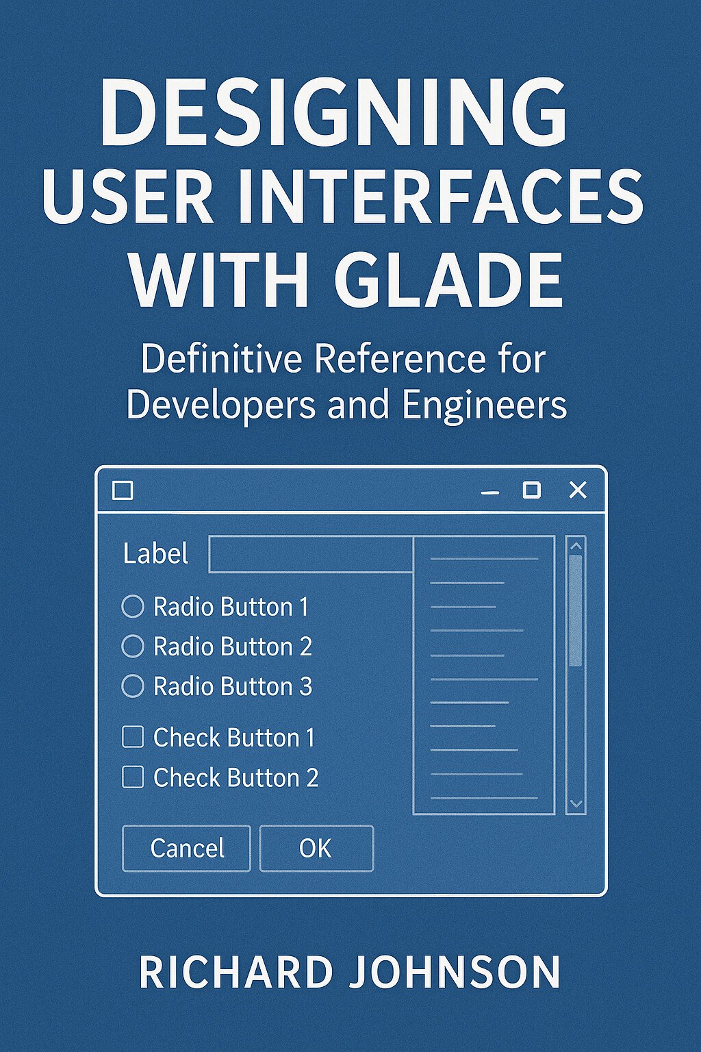 Cover of Designing User Interfaces with GladeDefinitive Reference for Developers and Engineers (1