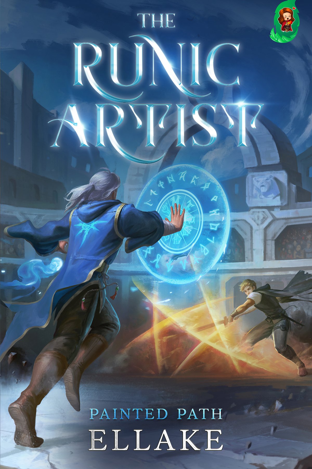 Cover of The Runic Artist- Painted Path (2024)
