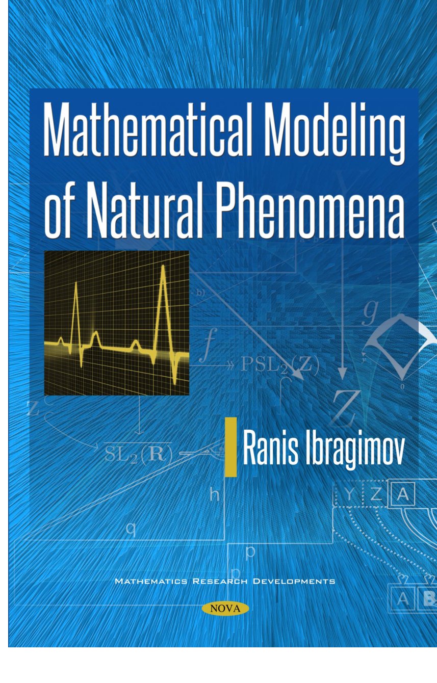 Cover of Mathematical Modeling of Natural Phenomena