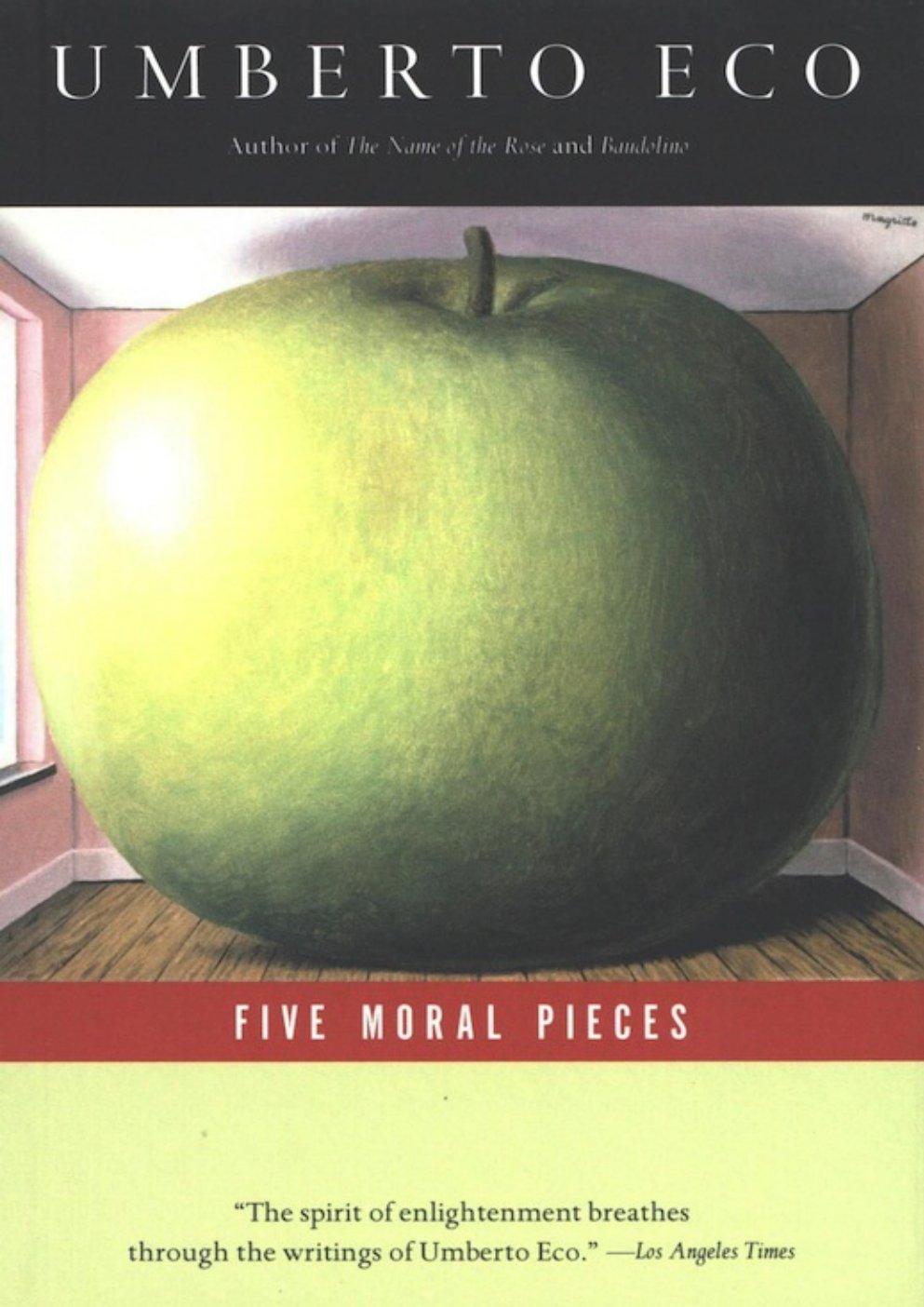 Cover of Five Moral Pieces