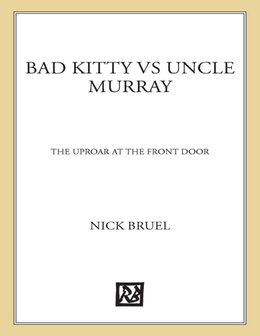 Cover of Bad Kitty vs Uncle Murray