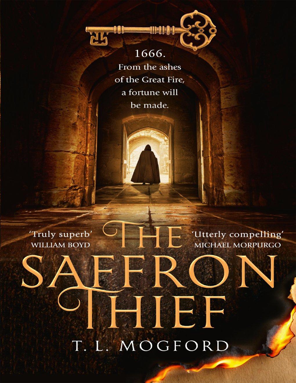 Cover of The Saffron Thief