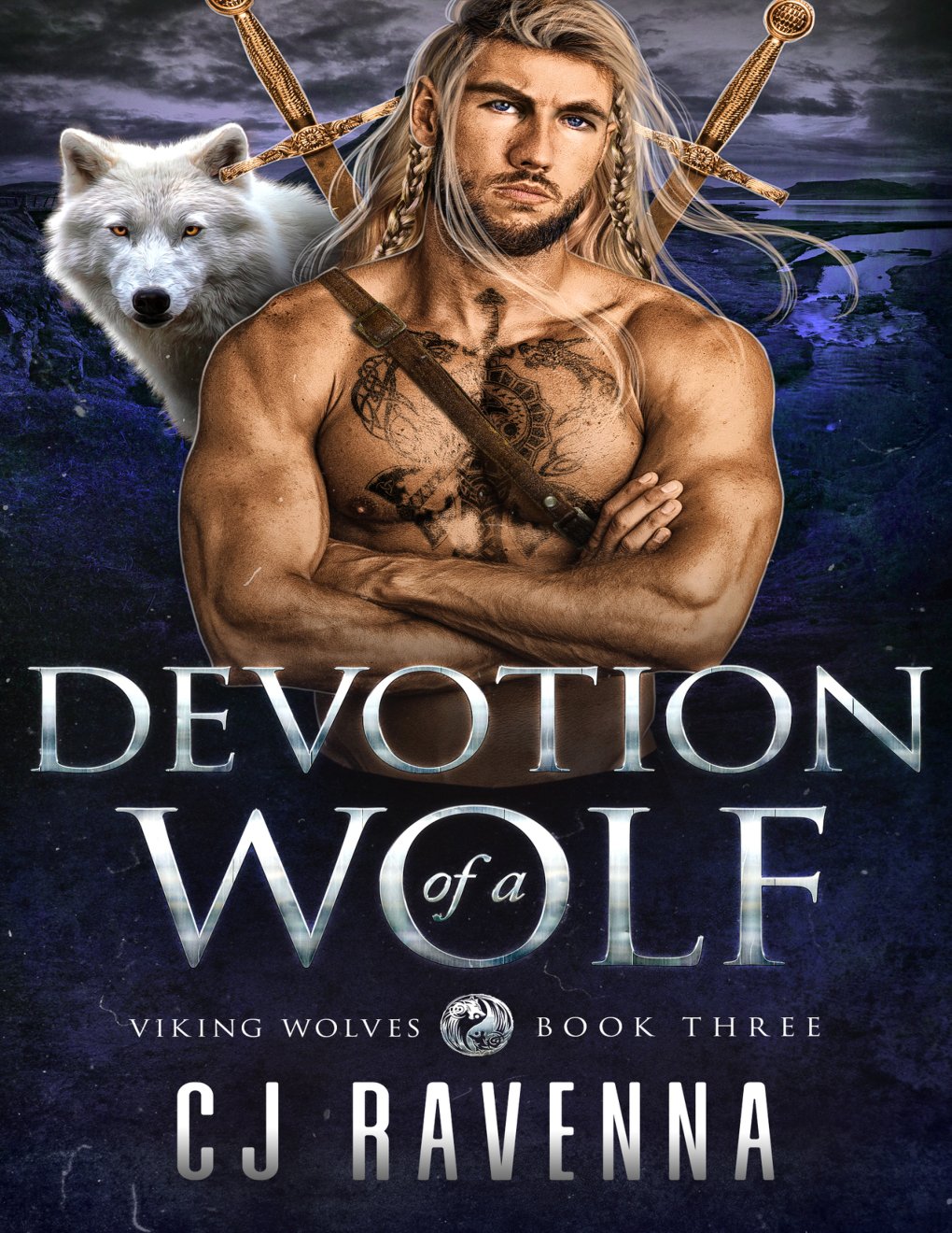 Cover of Devotion of a Wolf (Viking Wolves Book 3): A Gay Paranormal Second-Chance Amnesia Romance
