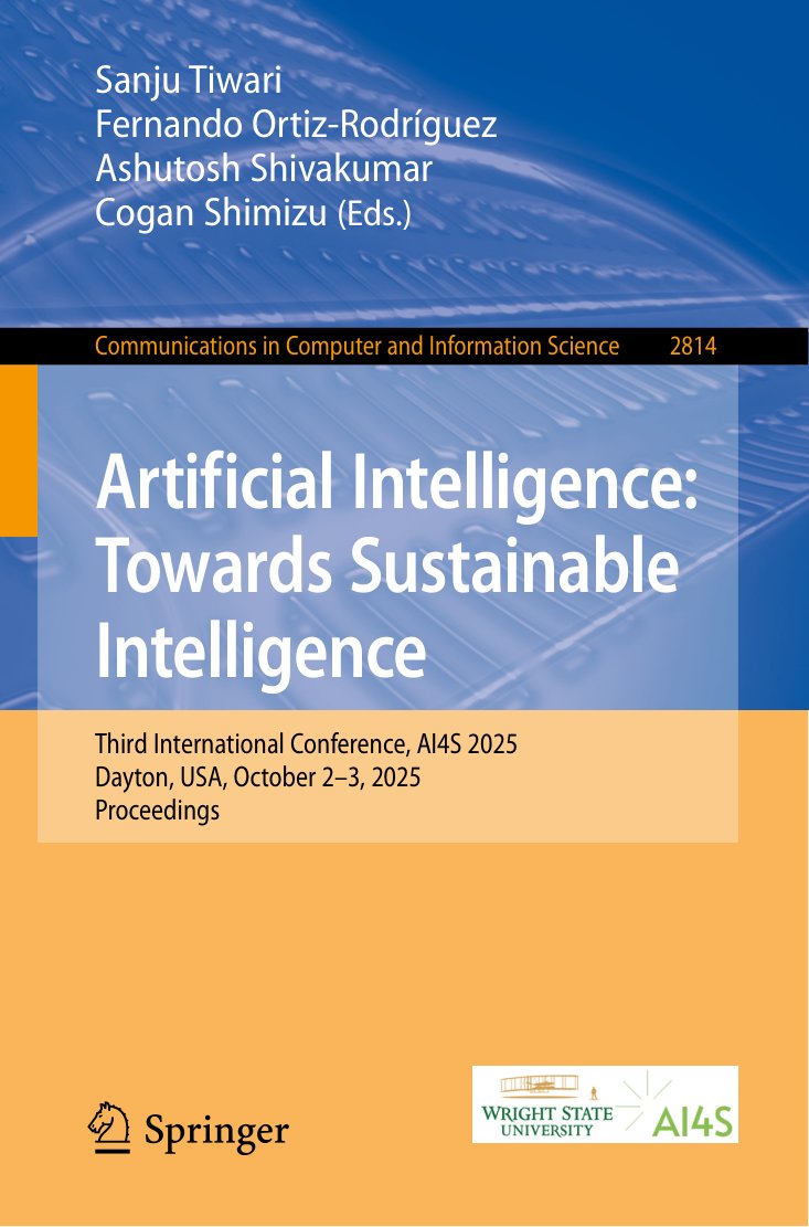 Cover of Artificial Intelligence: Towards Sustainable Intelligence