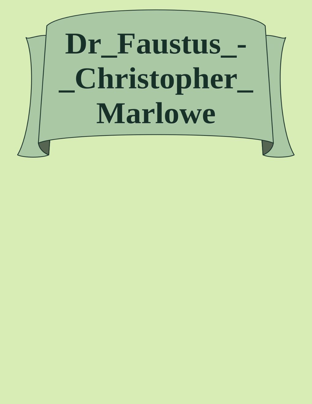 Cover of Dr_Faustus_-_Christopher_Marlowe