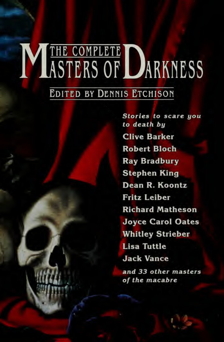 Cover of The Complete masters of darkness (1991)