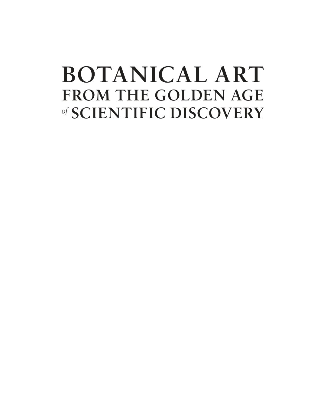Cover of BOTANICAL ART