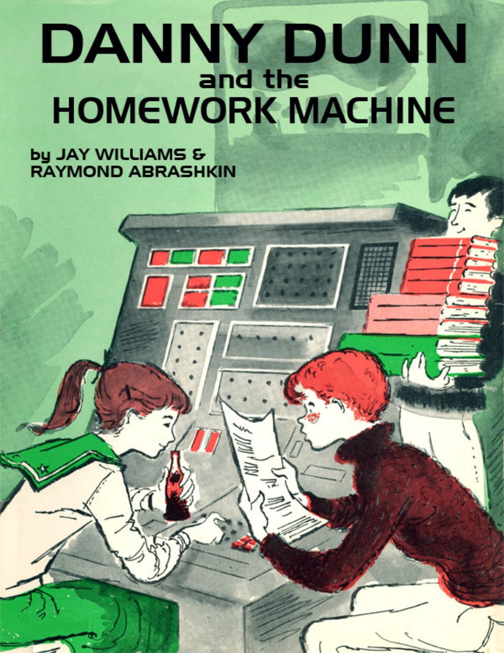 Cover of Danny Dunn and the Homework Machine