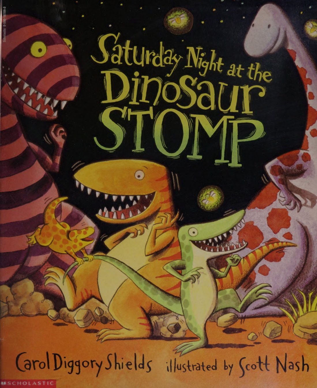Cover of Saturday night at the dinosaur stomp