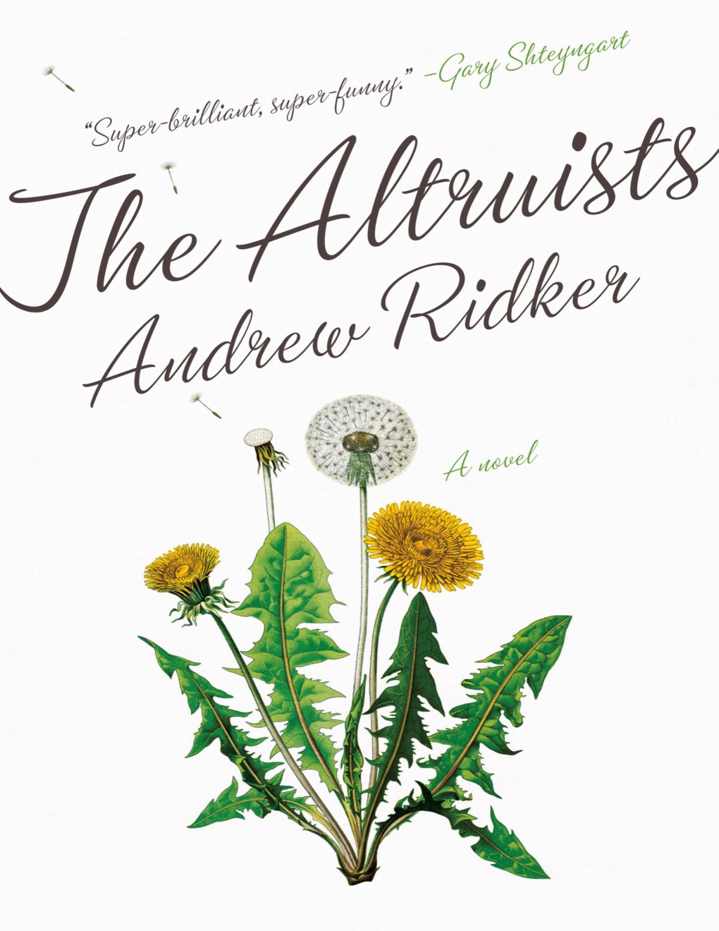 Cover of The Altruists- A Novel (1991)