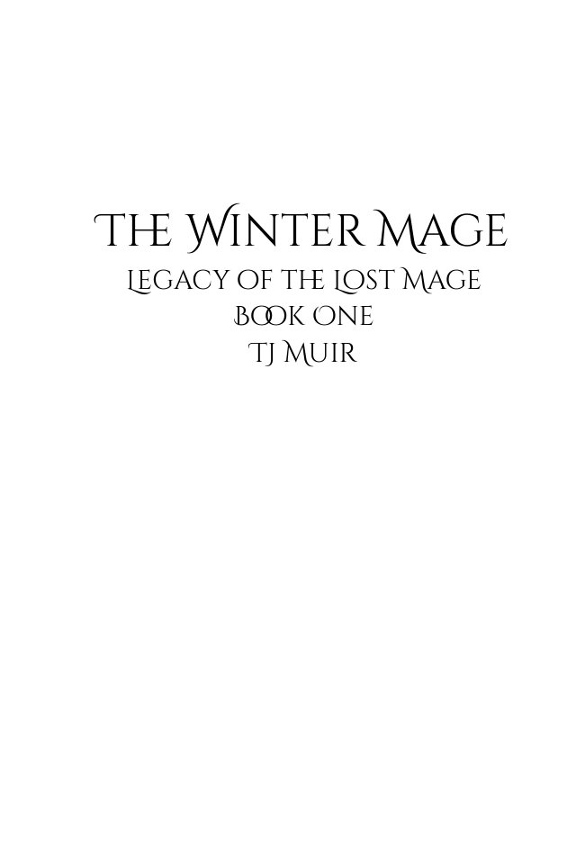 Cover of Th e Winter Mage (2024)