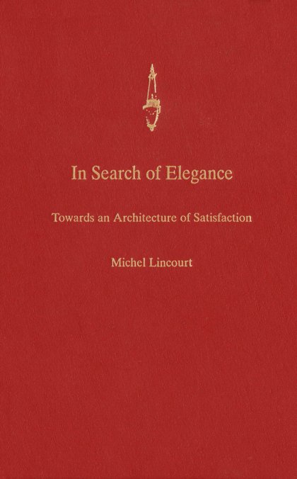 Cover of In Search of Elegance