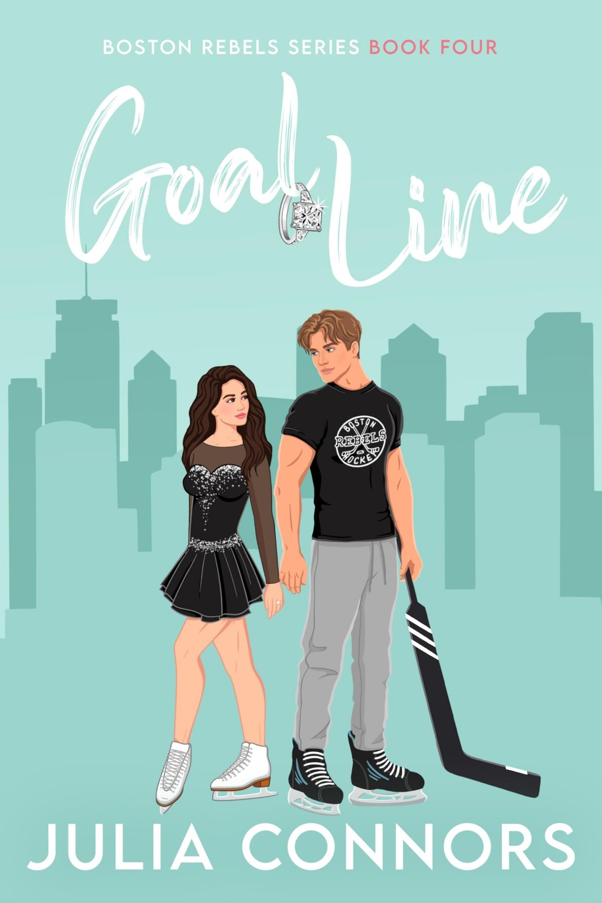 Cover of Goal Line (Boston Rebels Book 4)