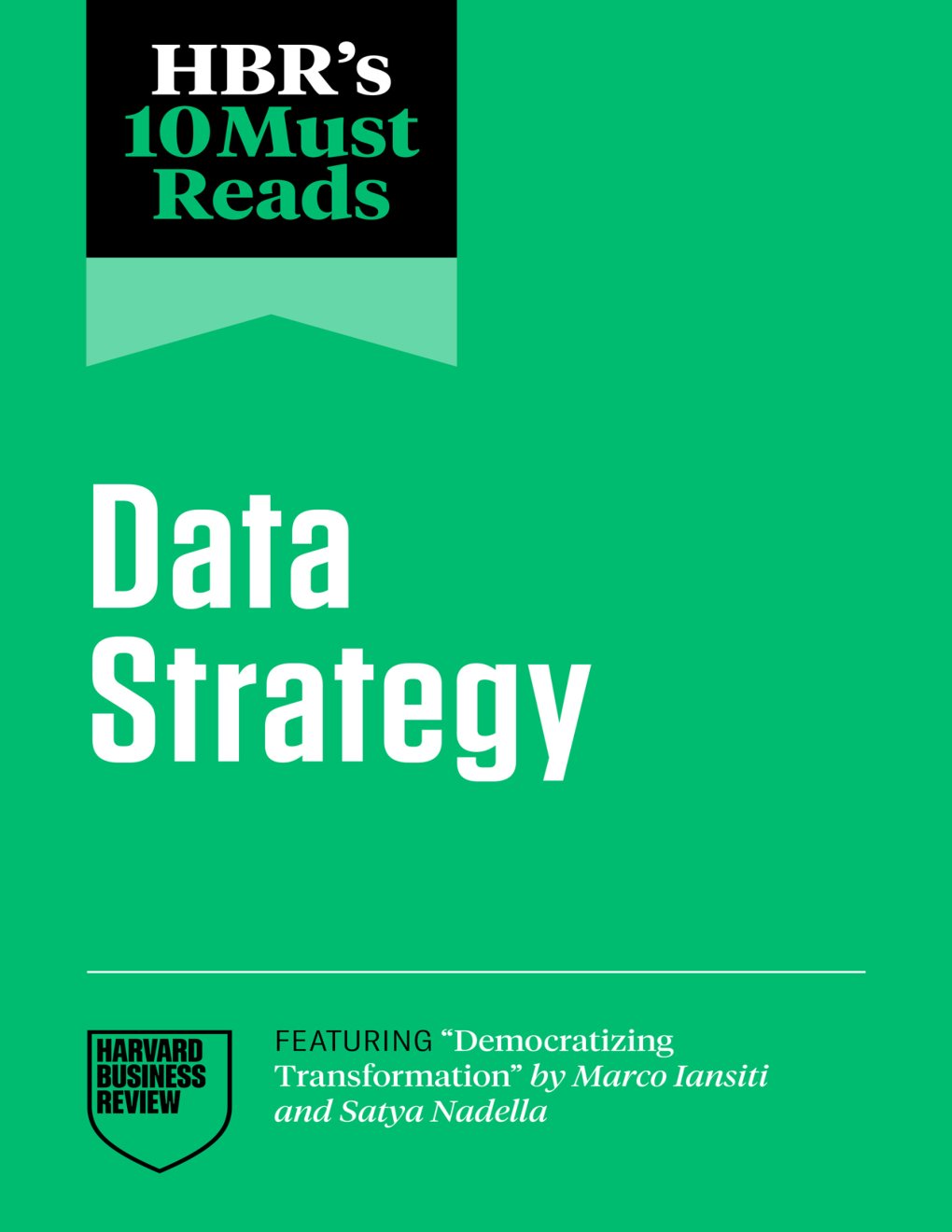 Cover of HBR’s 10 Must Reads on Data Strategy