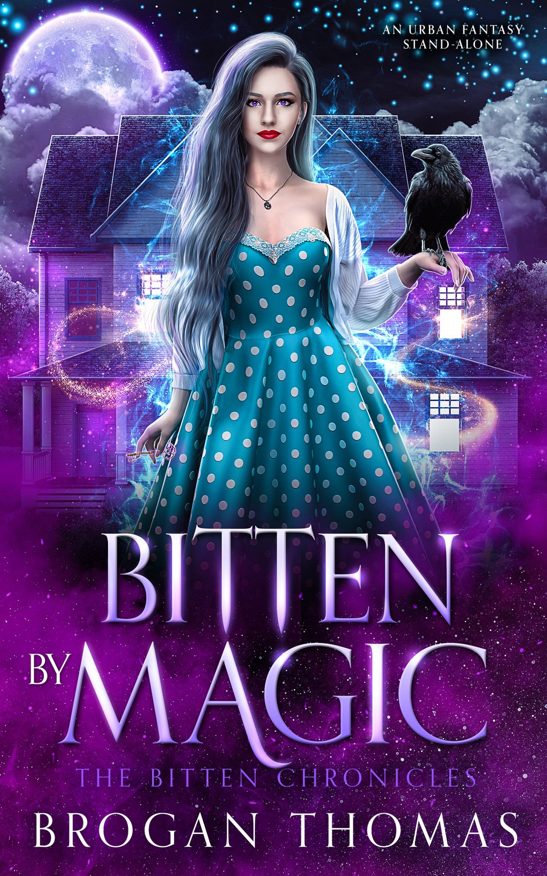 Cover of Bitten by Magic: An Urban Fantasy Stand-Alone