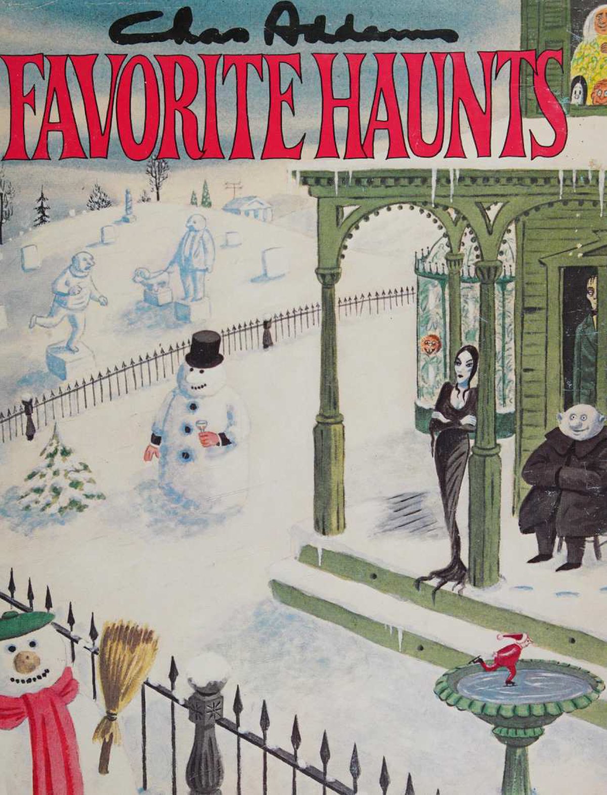 Cover of Chas Addams favorite haunts (1964)