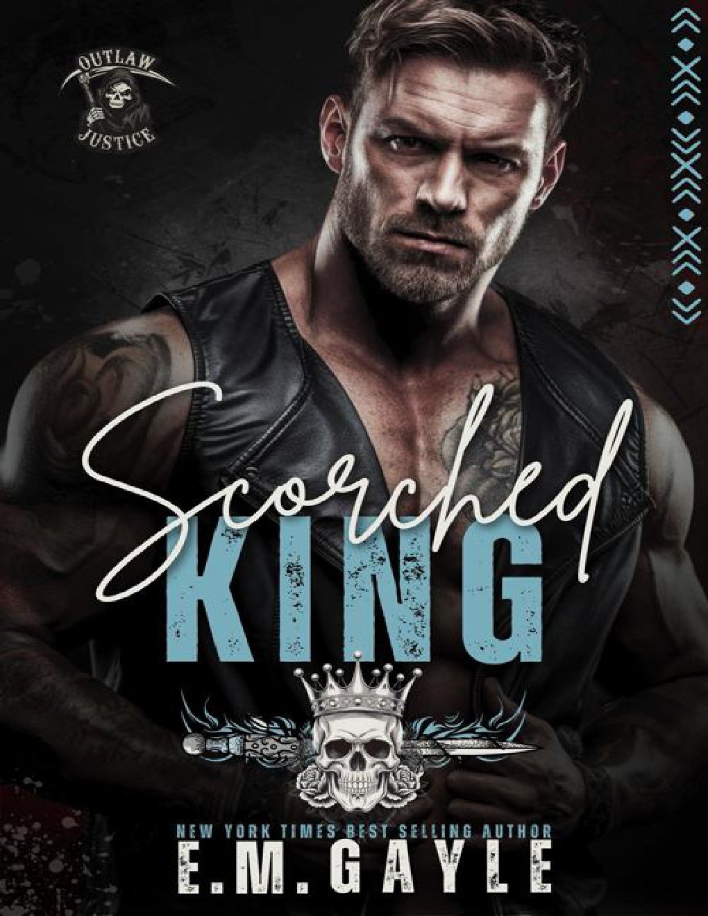 Cover of Scorched King: a dark romance