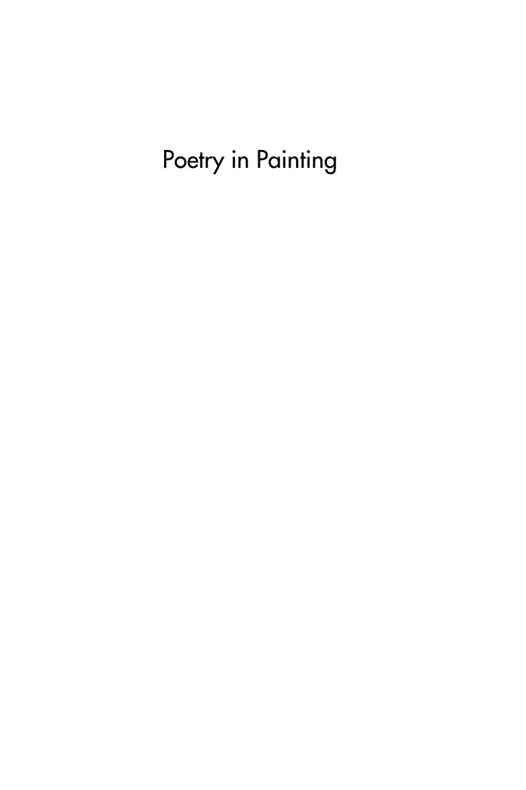 Cover of Poetry in Painting