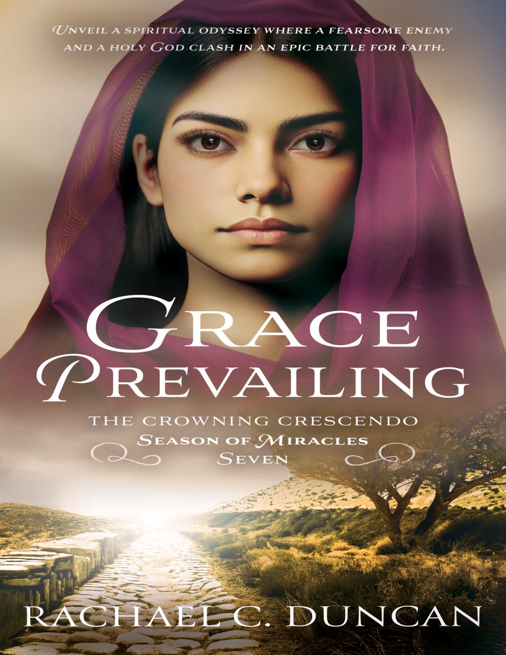 Cover of Grace Prevailing: A Christian Historical Romance (The Crowning Crescendo Book 7)