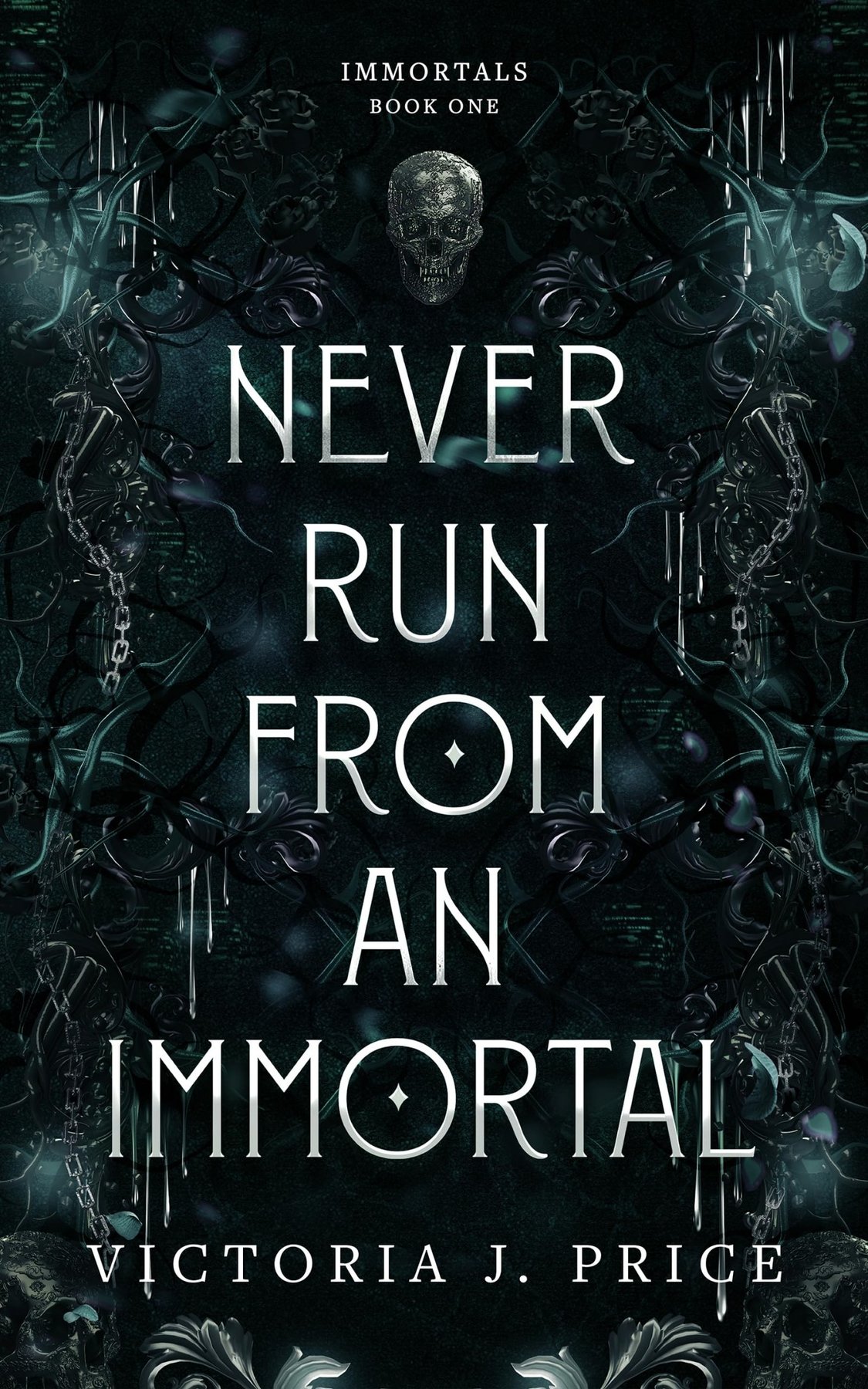 Cover of Never Run From An Immortal : Immortals, Book One