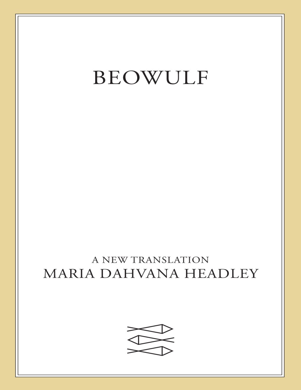 Cover of Beowulf
