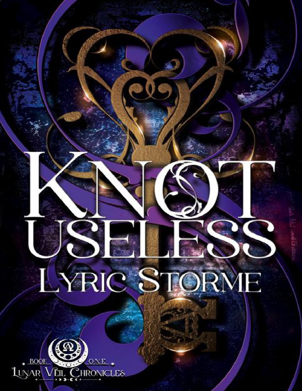 Cover of Knot Useless : Sweet Omegaverse Standalone Series (Lunar Veil Chronicles Book 1)
