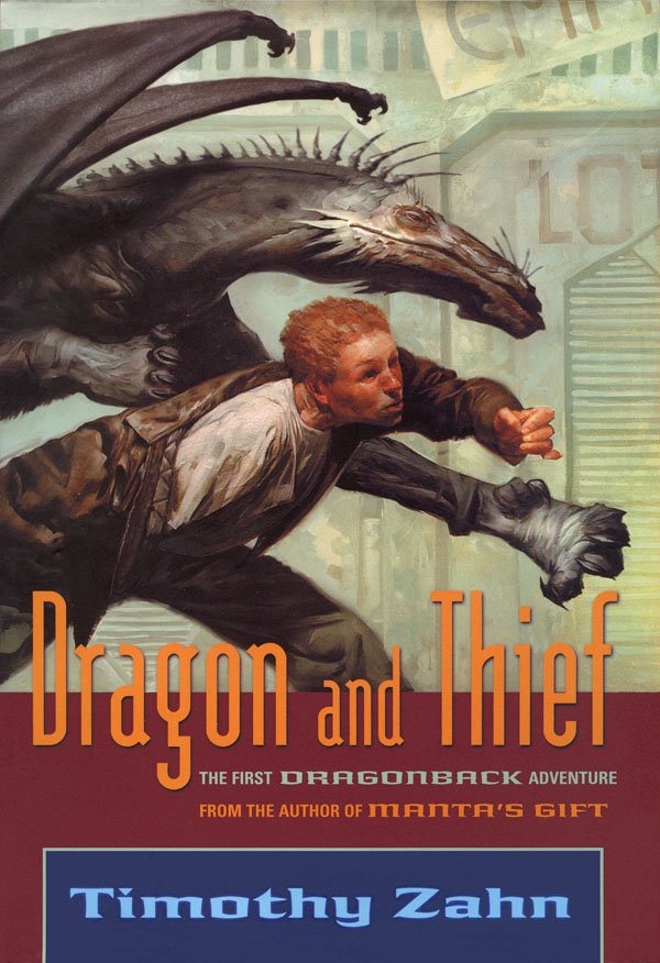Cover of Dragonback 01 Dragon and Thief (2011)