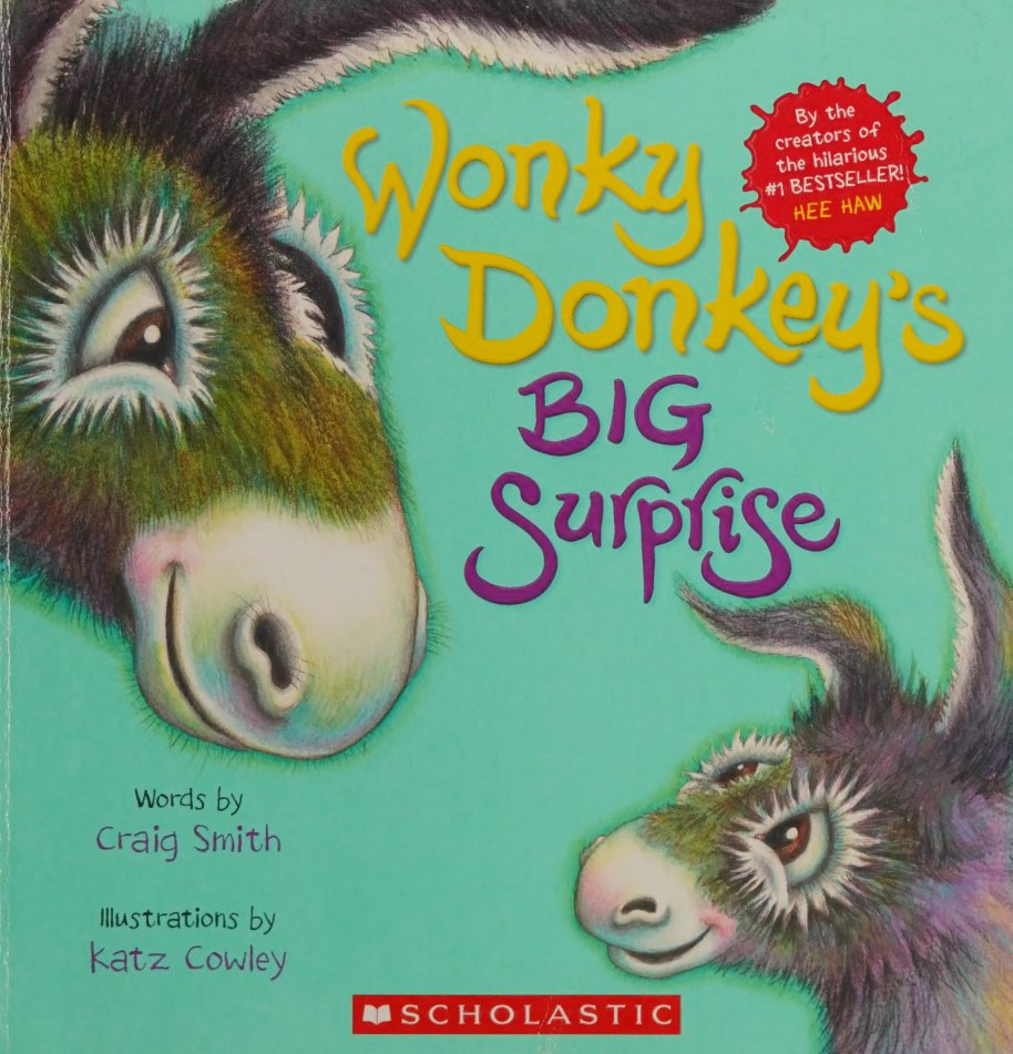 Cover of Wonky Donkey's big surprise