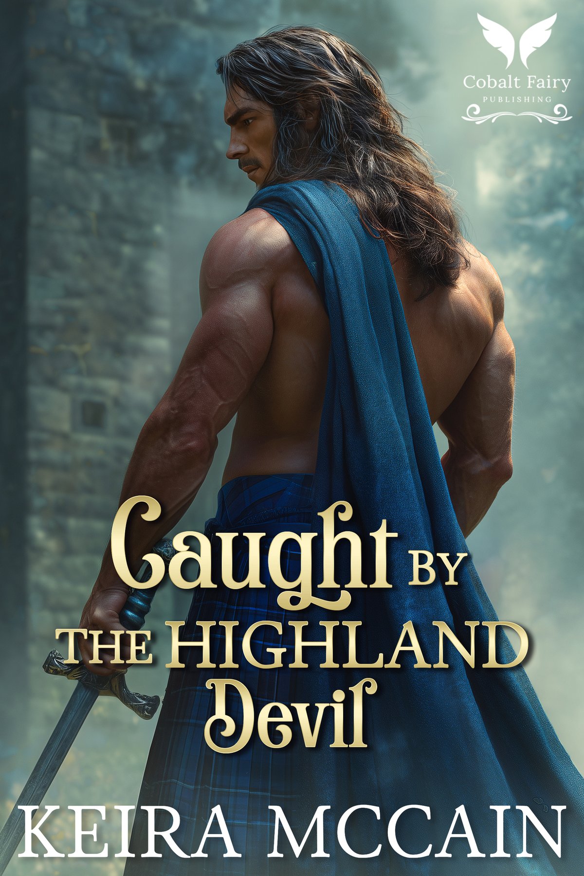 Cover of Caught by the Highland Devil- A Scottish Historical Romance Novel (2026)