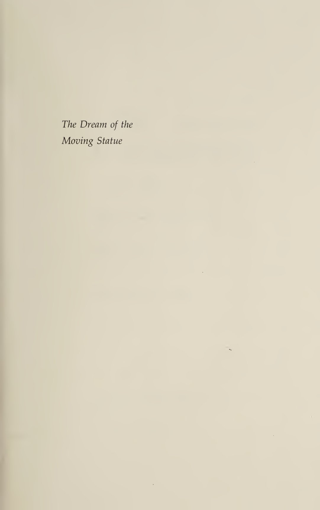 Cover of Statue