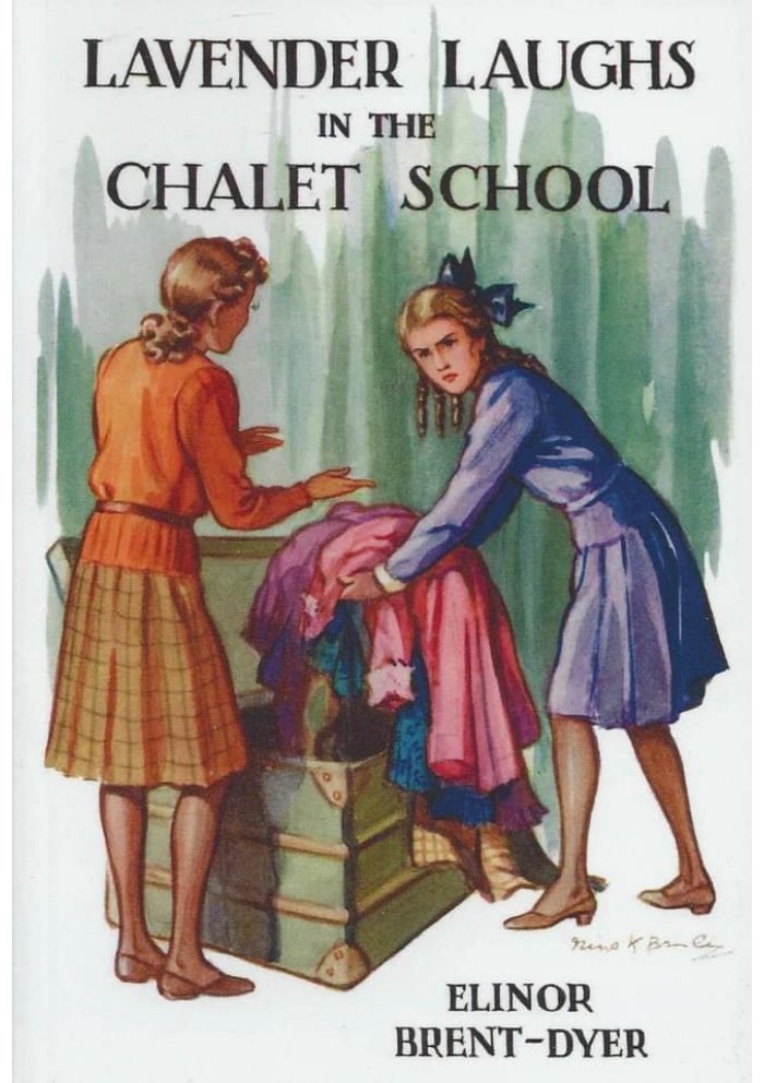 Cover of Lavender Laughs in the Chalet School (1894)