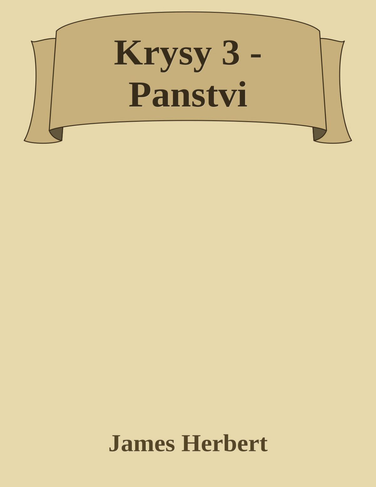 Cover of Krysy 3 - Panstvi (1984)