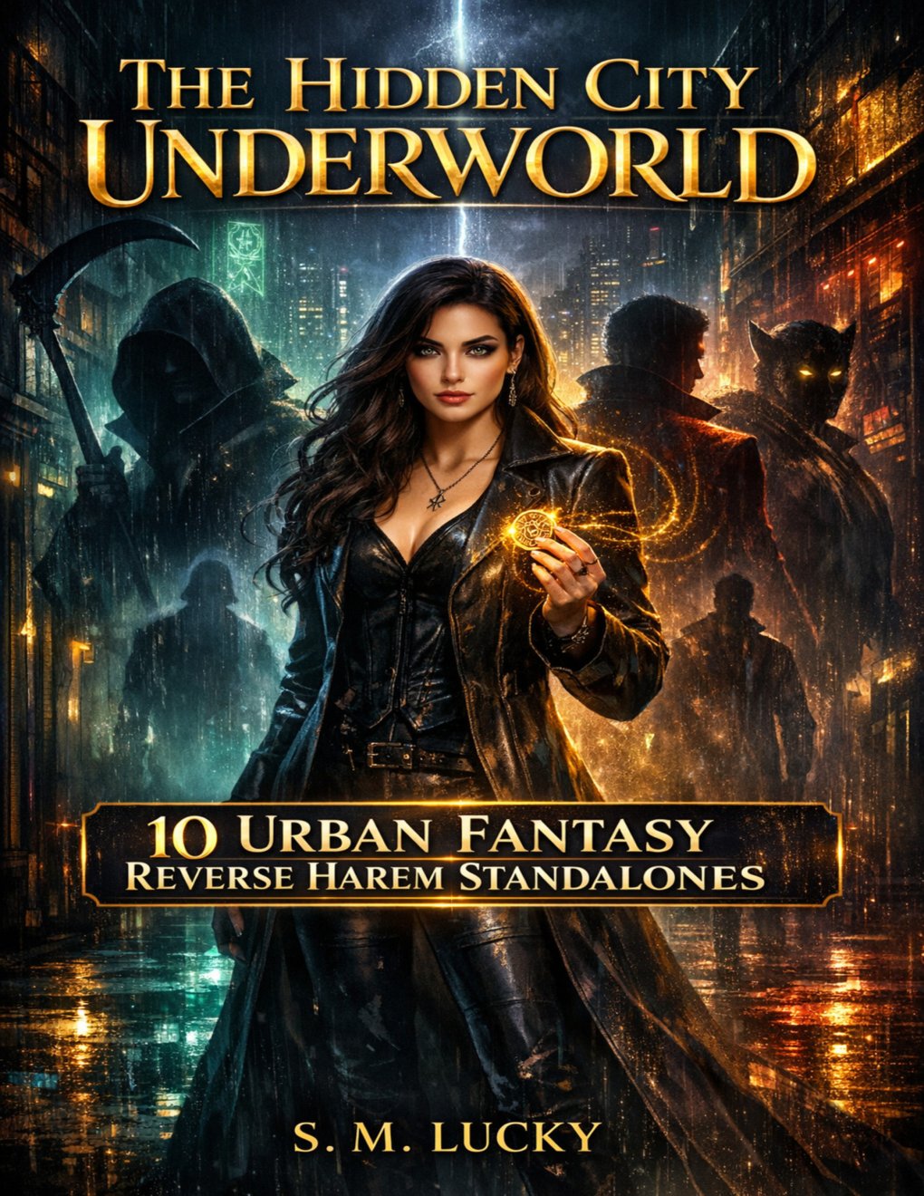 Cover of The Hidden City Underworld: 10 Urban Fantasy Reverse Harem Standalones