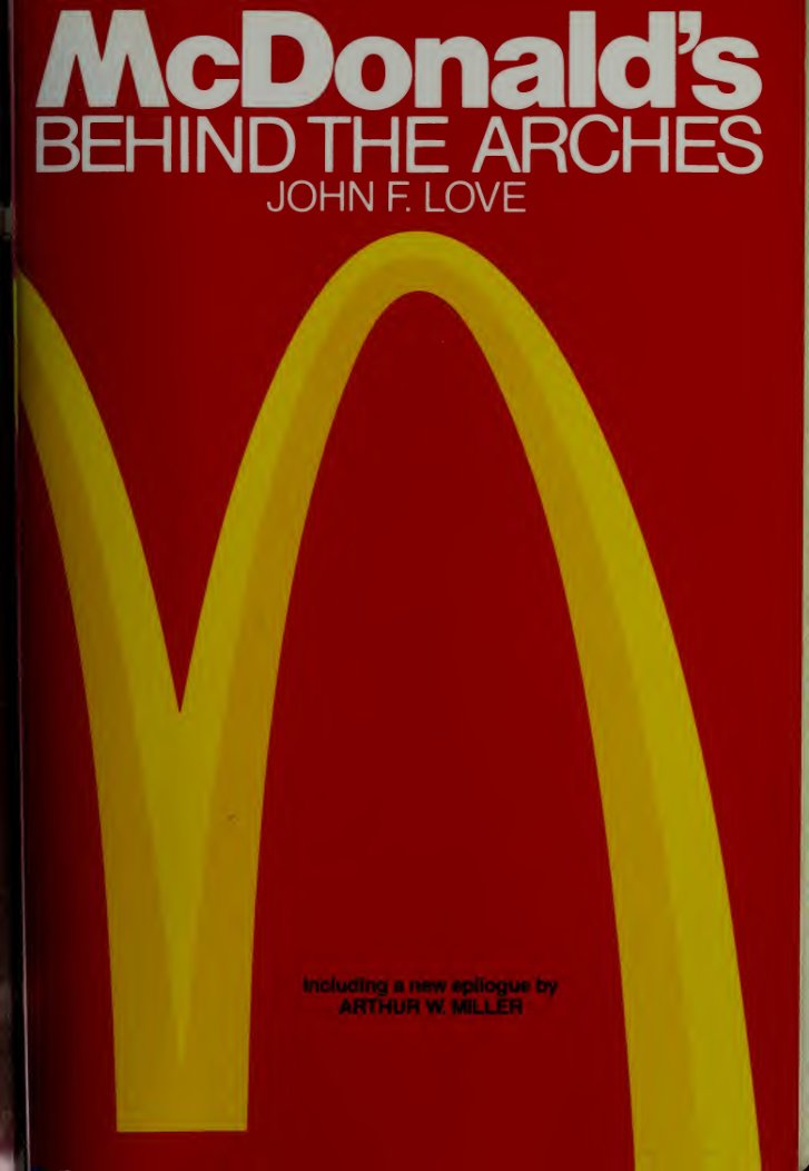 Cover of McDonald's : behind the arches