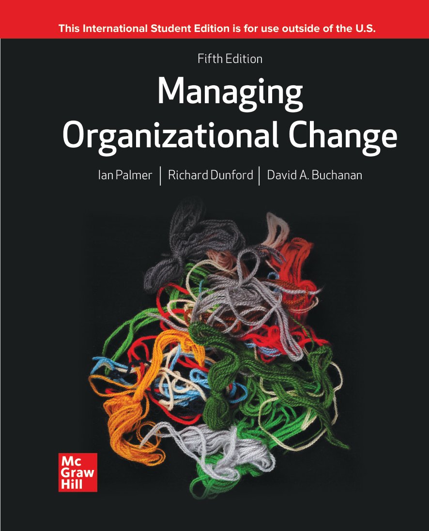 Cover of MANAGING ORGANIZATIONAL CHANGE, FIFTH EDITION