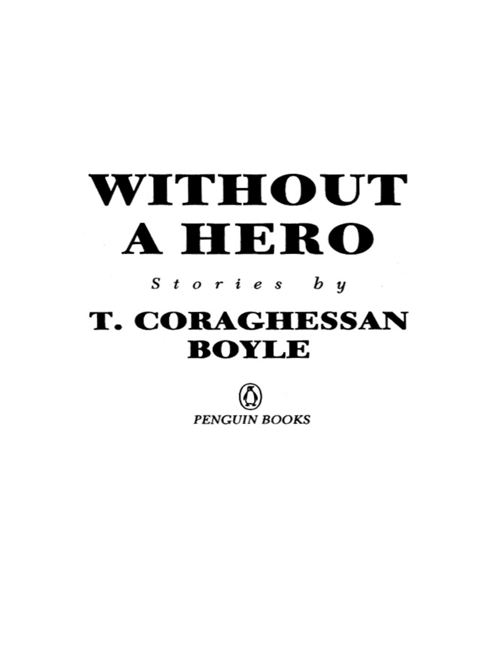 Cover of Without a Hero (1999)