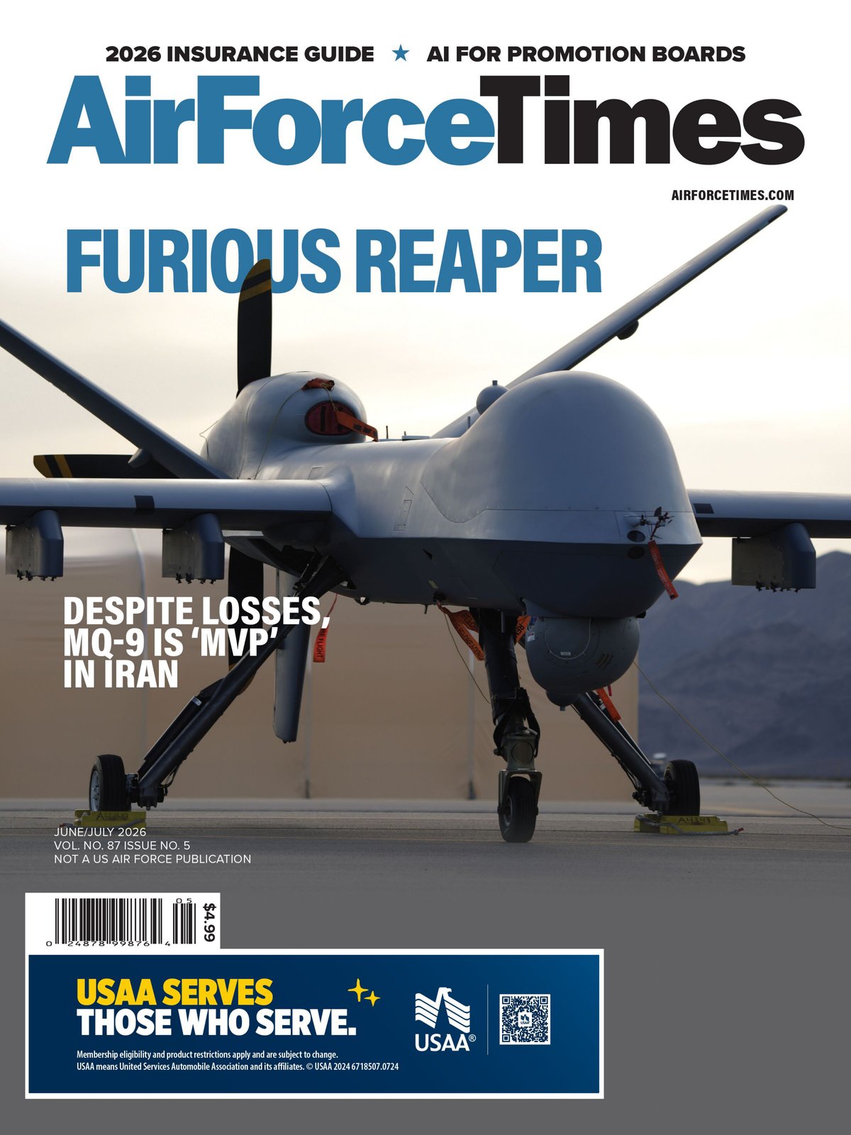 Cover of Air Force Times Junejuly 2026