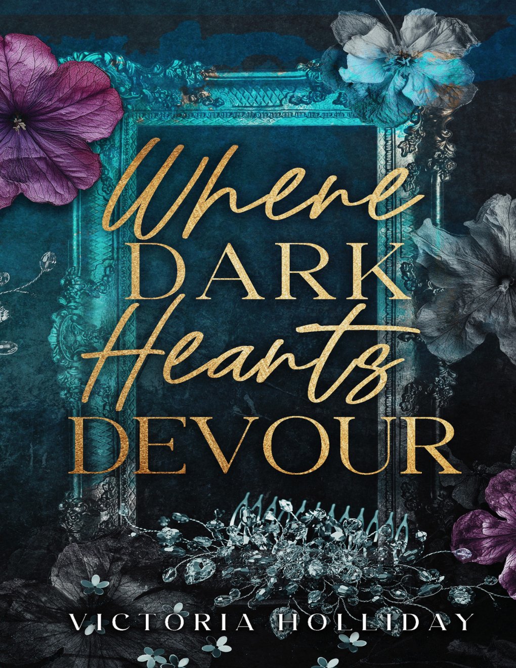 Cover of Where Dark Hearts Devour: A forbidden mafia romance