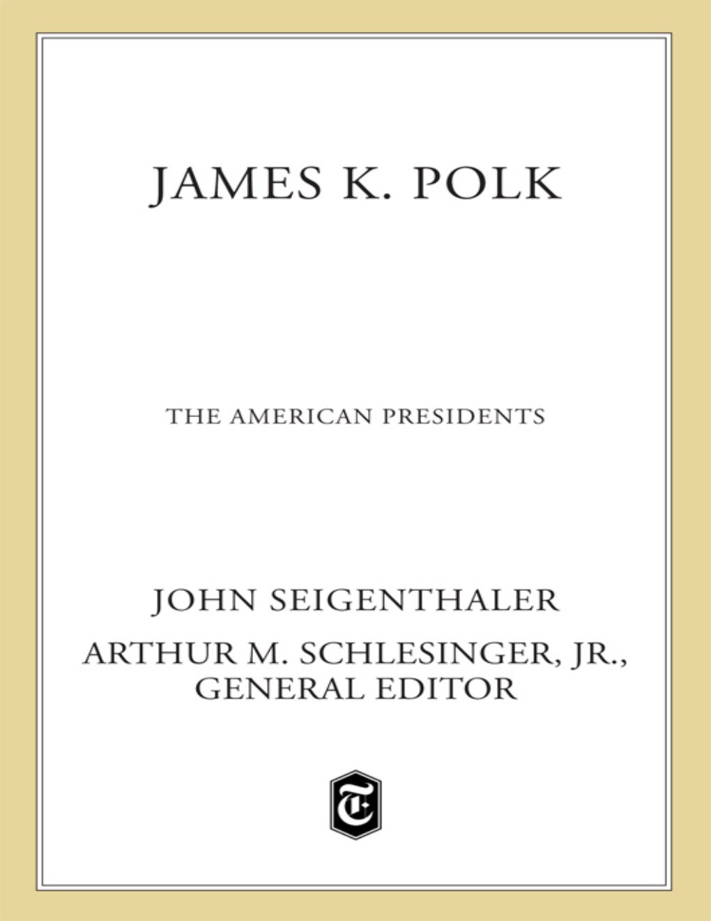 Cover of James K. Polk