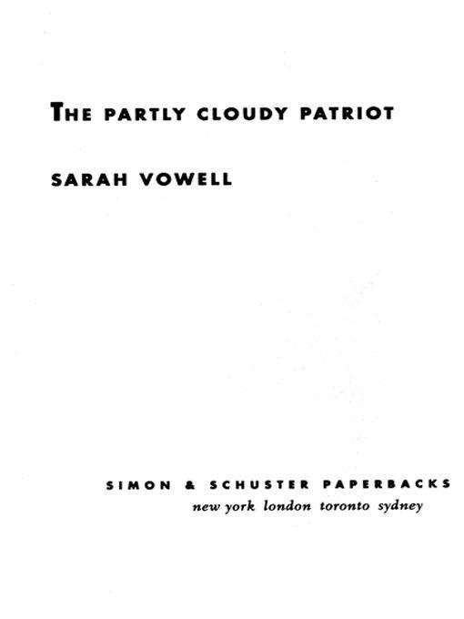 Cover of THE PARTLY CLOUDY PATRIOT